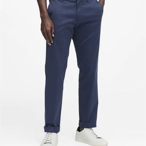 Men hazey blue Banana Republic Aiden chinos